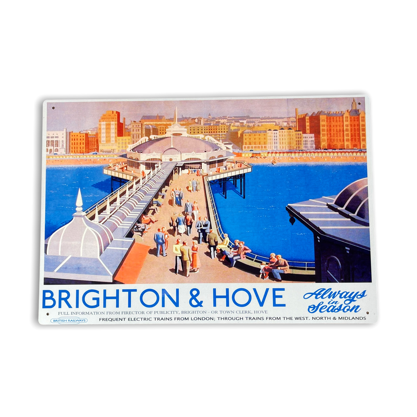 Brighton & Hove British Railways | Metal Sign
