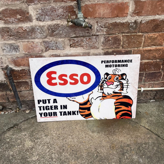 Esso Put A Tiger in Your Tank | Metal Sign