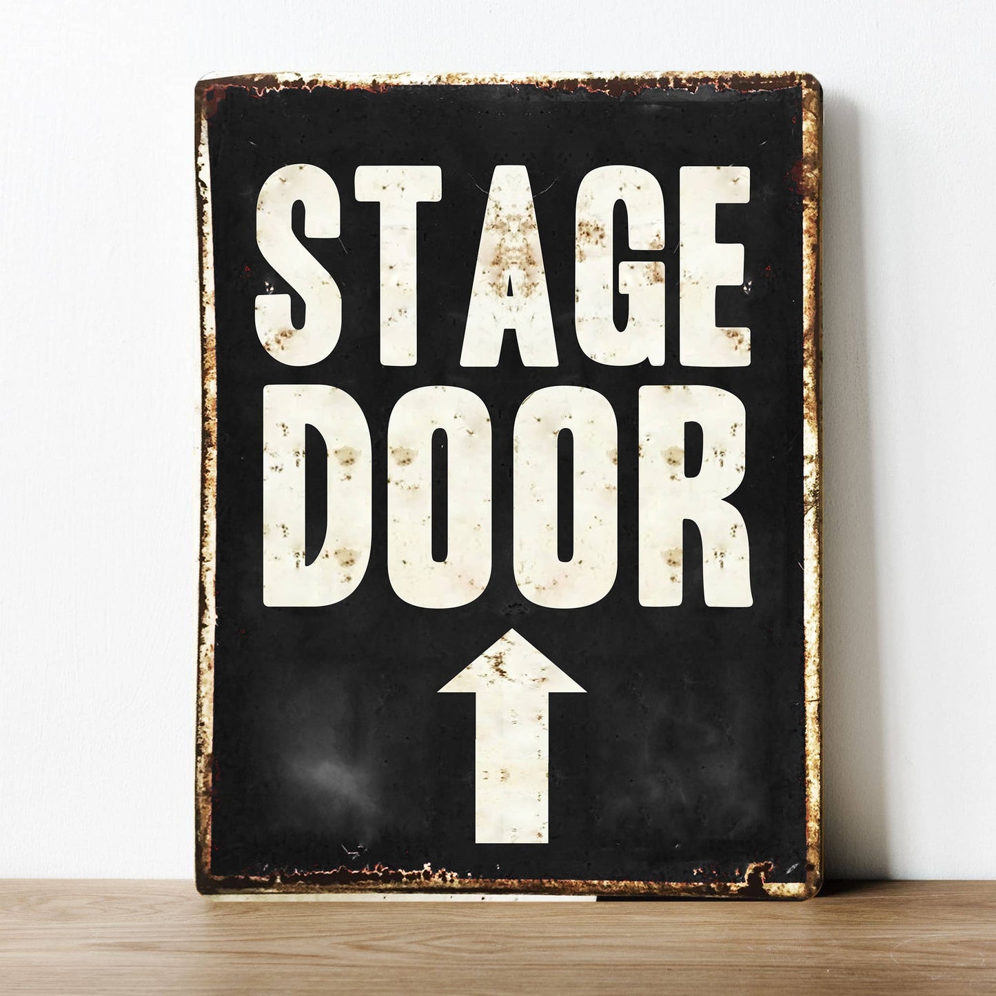 stage door theatre | Metal Sign Plaque