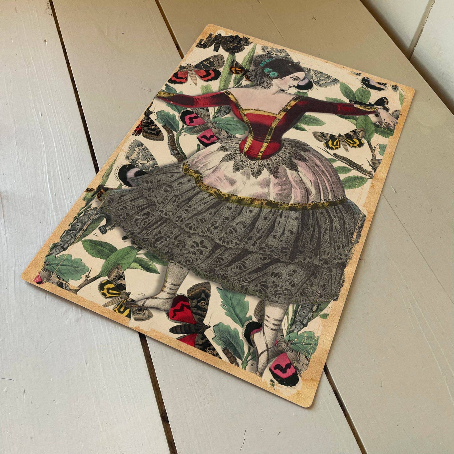 Gypsy Dancer Butterfly | Metal Wall Sign