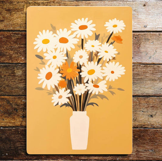 Daisy Bouquet | Metal Sign Plaque