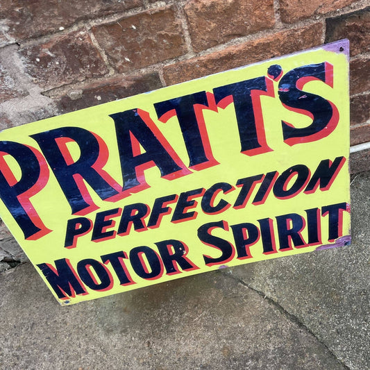Pratt's perfection motor spirit Metal Sign