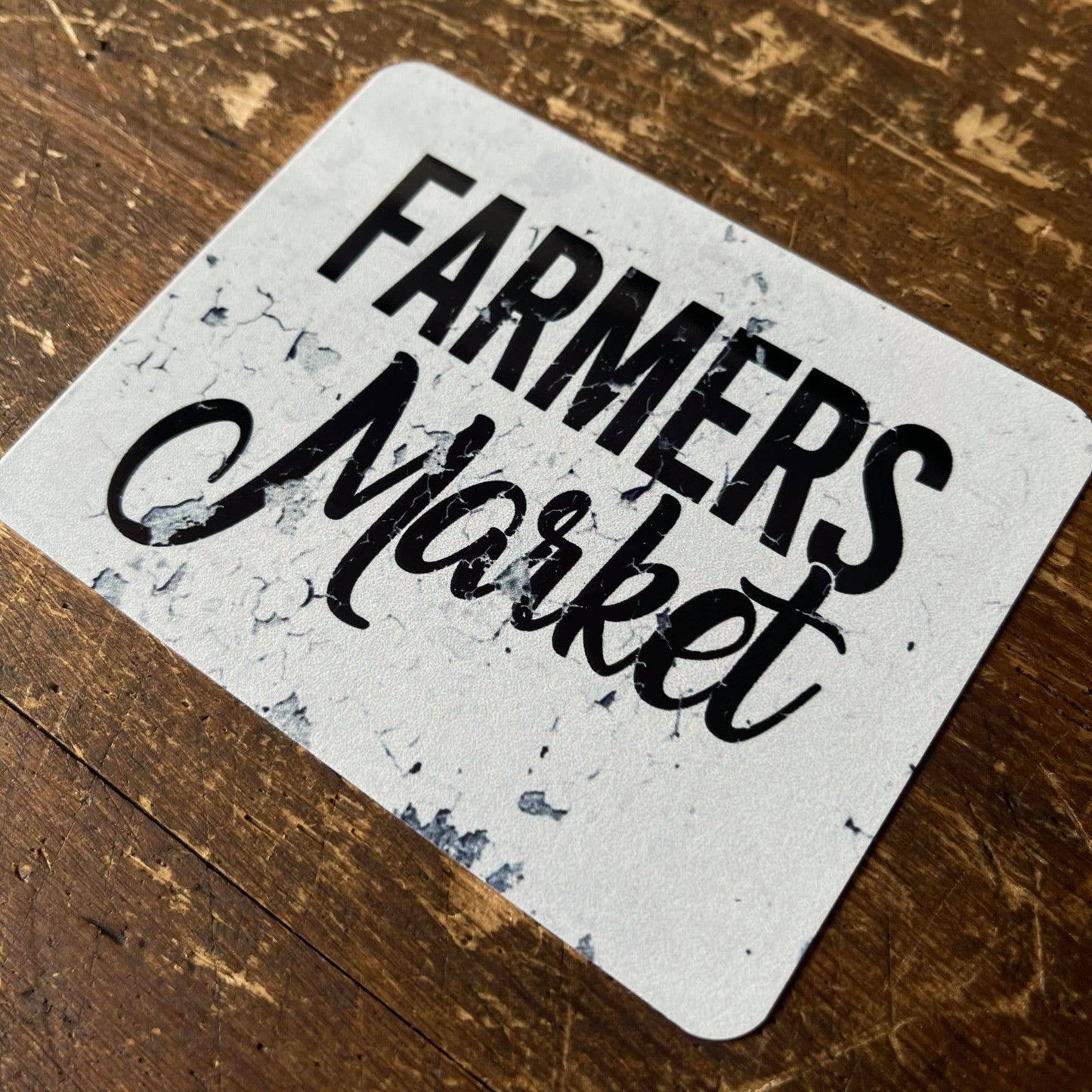 Farmers Market Farmhouse | Metal Sign Plaque