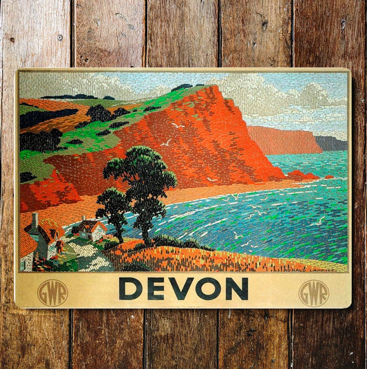 Devon British Railways Southern Region | Metal Sign