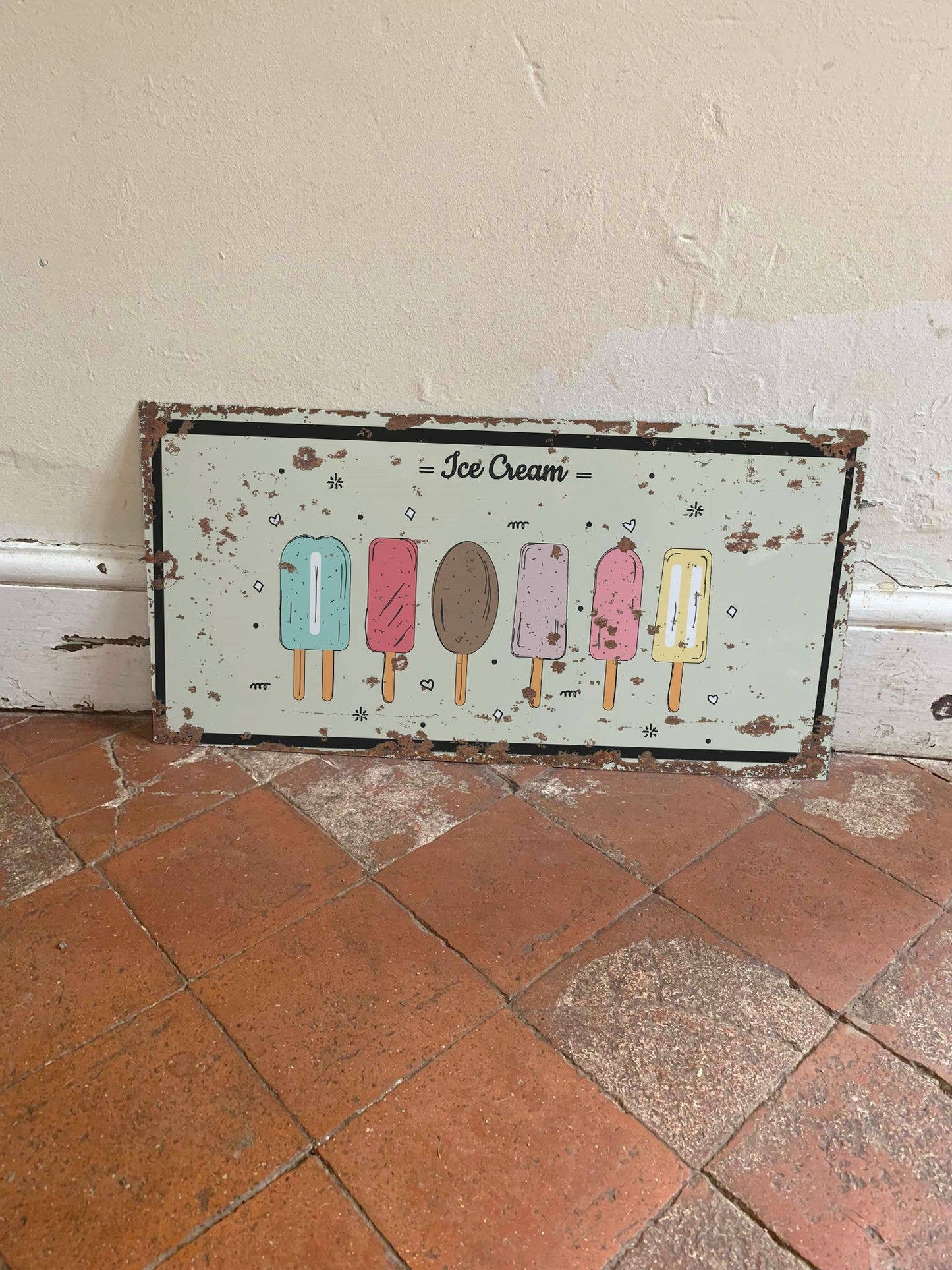 Ice Cream | Metal Sign
