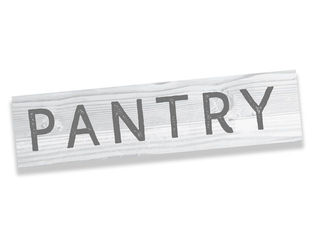 Pantry Farmhouse Kitchen Door Metal Sign Plaque