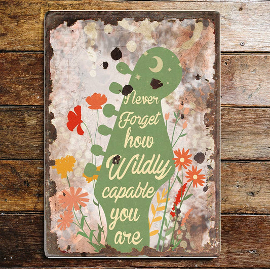 Guitar Motivational music art | Metal Sign Plaque