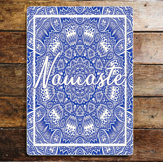 Typography lifestyle motivational art | Metal Wall Sign