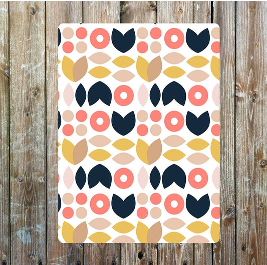 Scandinavian kitchen art lifestyle Metal Sign Plaque