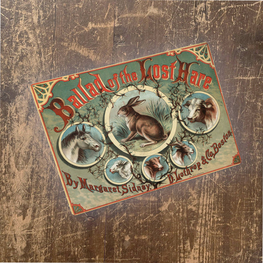 Ballad Of The Lost Hare Woodland Creatures | Metal Sign