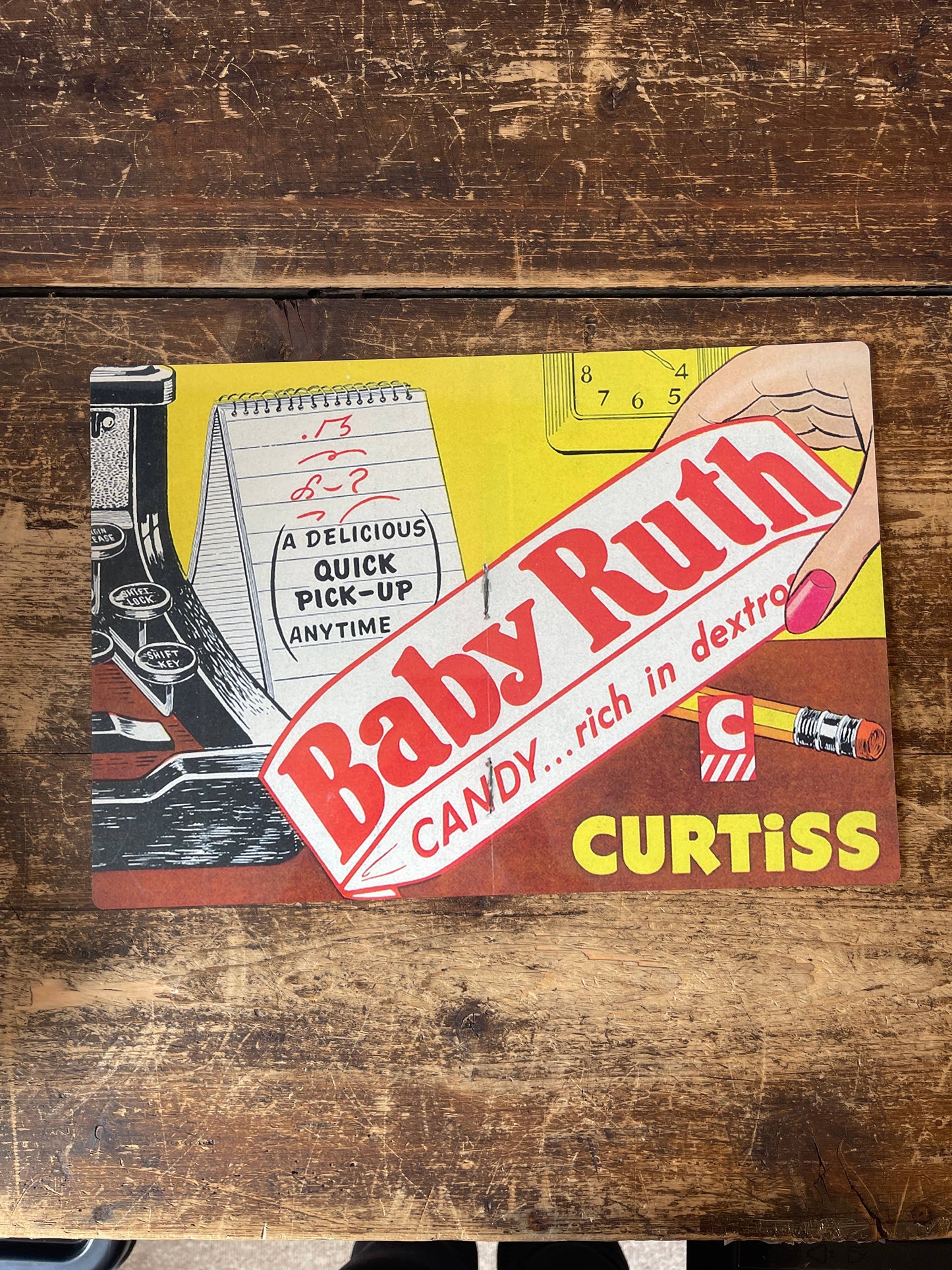 Baby Ruth Candy | Metal Advertising Wall Sign