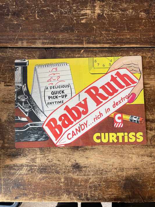 Baby Ruth Candy | Metal Advertising Wall Sign