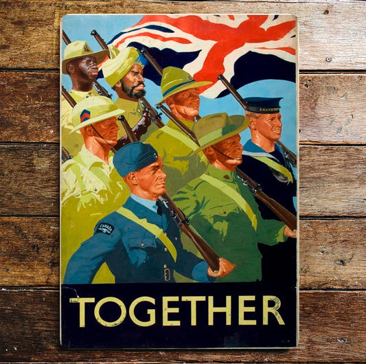 Together Metal Sign