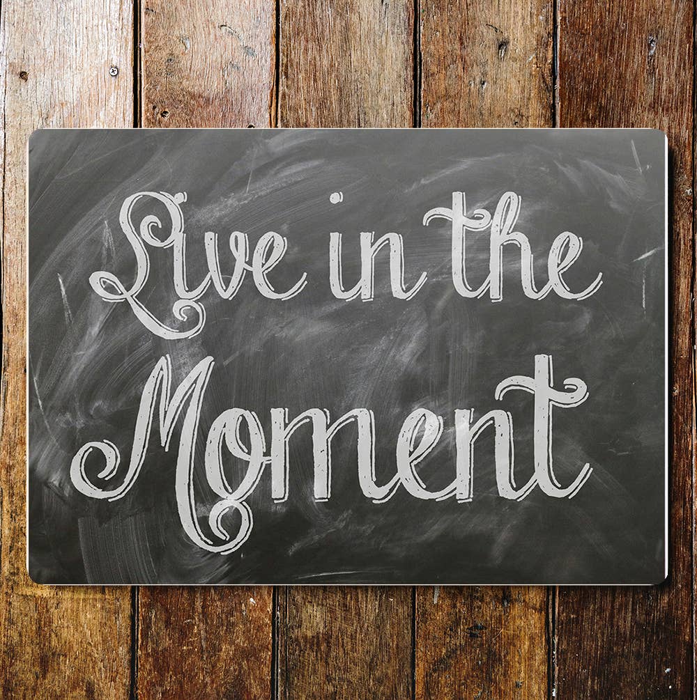 Lifestyle motivational art | Metal Sign Plaque