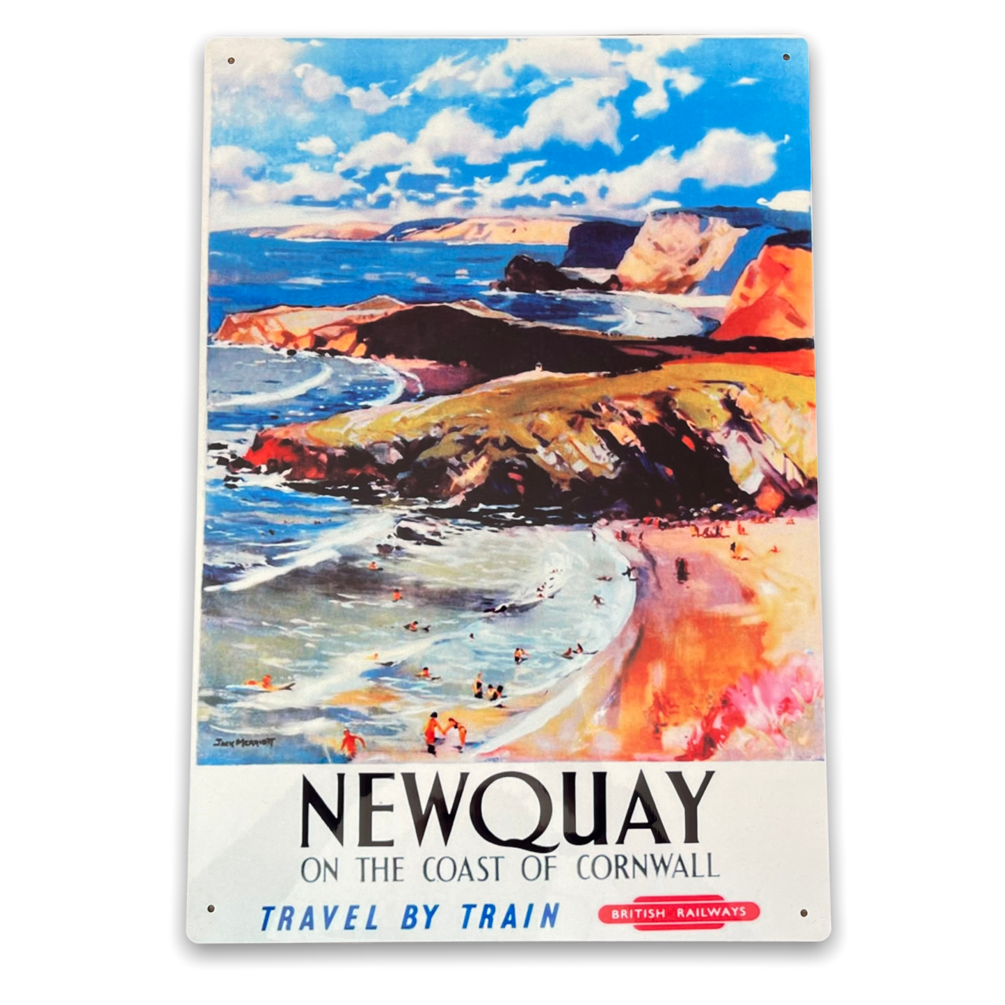 Newquay British Railways Southern Region | Metal Sign