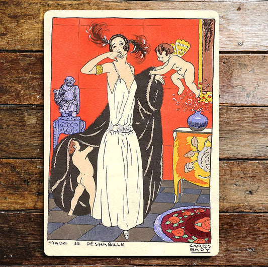 Fashion angel wall art | Metal Sign Plaque