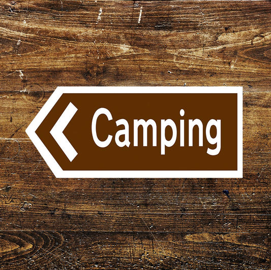 CAMPING Notice | Metal Sign