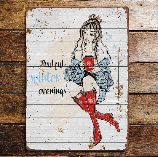 Winter | Metal Sign Plaque