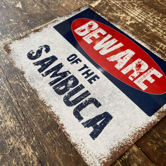 Beware of... Any Text Personalised | Metal Sign