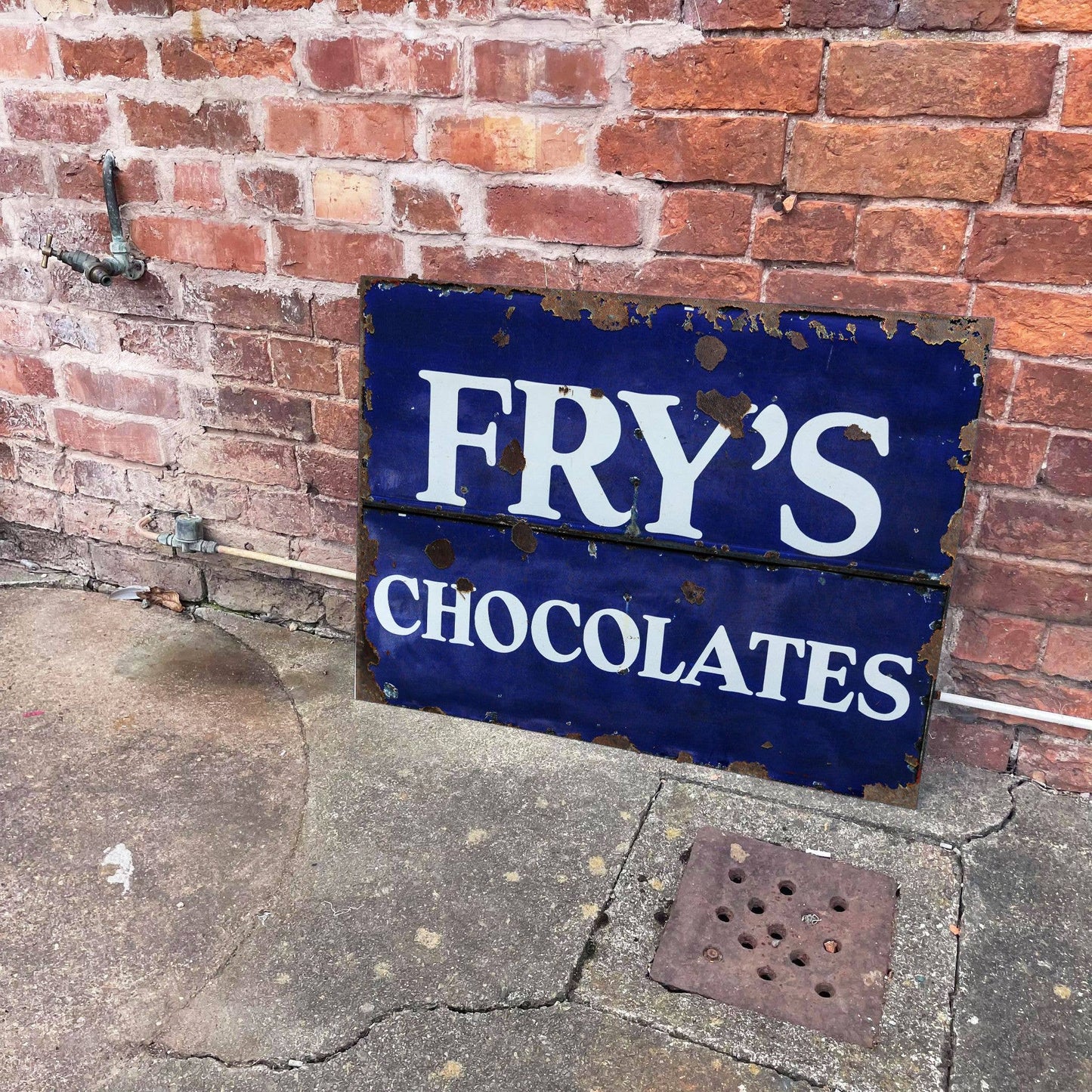 Frys Chocolate | Metal Advertising Wall Sign